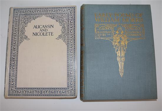 Morris, William - Early Poems of William Morris, illustrated by Florence Harrison,